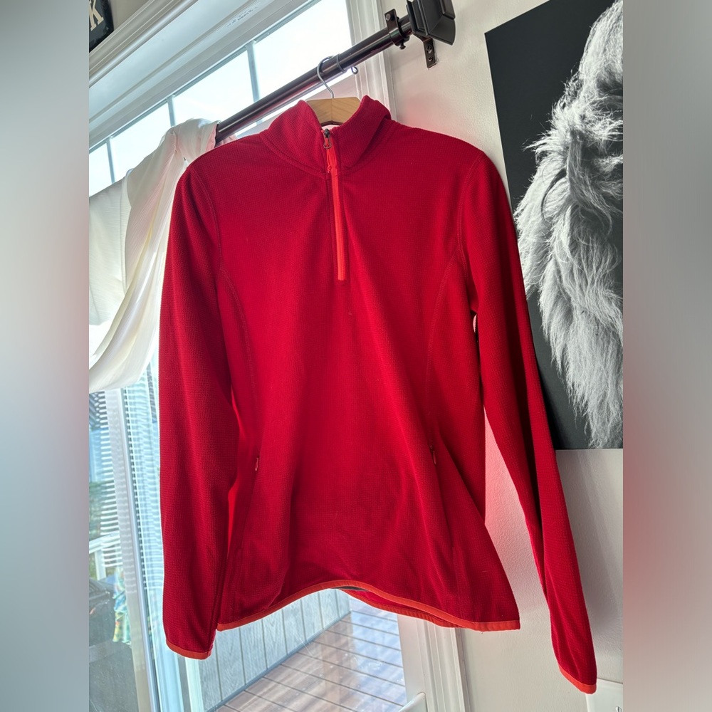 ORVIS fleece quarter zip